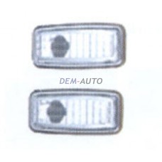 W124  Повторитель поворота в крыло левый=правый прозрачный - Dem-Sever